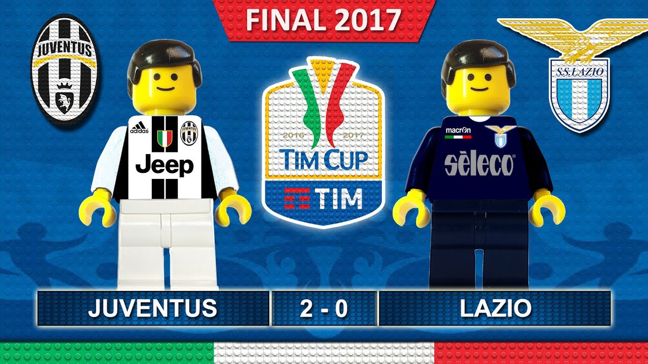 Finale TIM Cup 2017 • Juventus Vs Lazio • Italy TIMCup Final • Lego ...