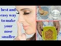HOW TO MAKE YOUR NOSE SMALLER AT HOME without surgery or makeup HOW TO MAKE YOUR NOSE SMALLER AT HOME without surgery or makeup