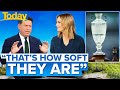 Aussie host rips England Ashes team after quarantine claim | Today Show Australia