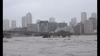 突風、土砂崩れ２人死亡＝川など６人不明－関東・台風１９号