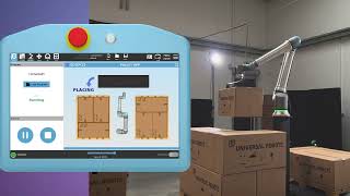 Robpod HMI Palletizing Application