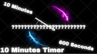 10 Minute Timer (600 Seconds) [Countdown III]