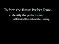 The Future Perfect Tense