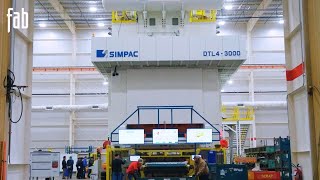 Martinrea Hopkinsville installs 3,000-tonne Simpac transfer press to stamp massive automotive part