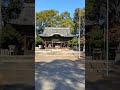 神社に行きました・八幡神社・岐阜県笠松町・長い参道、広い境内、街なかなのに大きな場所が守られています。 お参り 神社巡り 心安らぐ 参道 境内