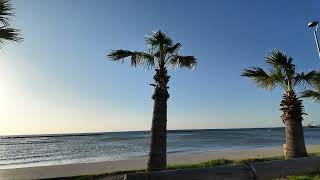 #beach walk Larnaca Cyprus 🍺😁  my house and car