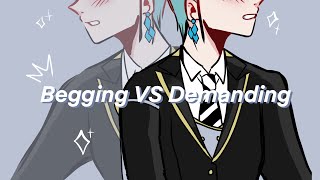 Begging VS Demanding [Trend] || Disney Twisted Wonderland || Ft. Jade Leech