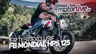 FB MONDIAL HPS (Hipster) 125 | 1er TEST EXCLUSIF ! [+ SUBTITLES]