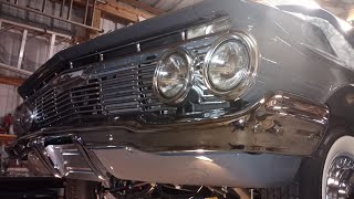 1961 IMPALA FRONT END ASSEMBLED!