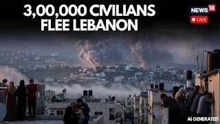 Middle East War News LIVE: 3,00,000 Civilians Flee Lebanon Amid Escalating Israel-Hezbollah Conflict