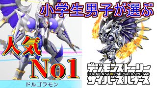 【デジモン図鑑】小学生が選ぶランキングNo1！？ドルゴラモンってかっこいいよね≪サイスル図鑑-究極体XV-≫【デジモンストーリー サイバースルゥース】