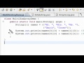 Java Programming 19 Loops and Arrays