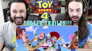 TOY STORY 4 | Official Teaser TRAILER - REACTION!!!