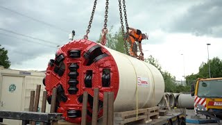 Microtunneling-Verfahren in Herne