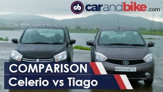 Maruti Celerio Diesel vs Tata Tiago Diesel Comparison Review - NDTV CarAndBike