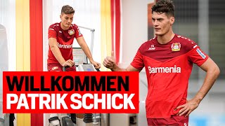 24 Stunden mit Patrik Schick | Sein erster Tag bei Bayer 04 Leverkusen