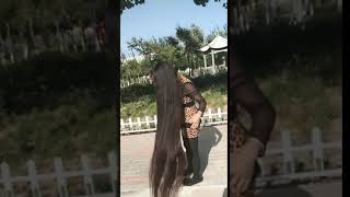 Very beautiful brown long hair