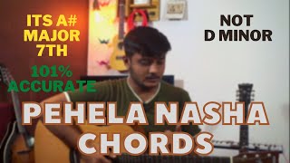 Pehela Nasha Pehela Khumar Guitar Lesson | Accurate Chords | Jo Jeeta Wohi Sikandar | theguitarguy