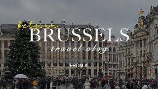 ENG)🇧🇪 Belgium Brussels Travelog✈️ Belgium Waffles🧇Chocolate🍫 Home of the Smurfs🍄⎟FROM.K