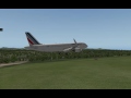 a320neo air france biarritz lfbz landing