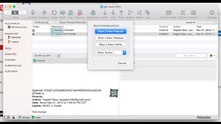 git flow with sourcetree in 5 minutes