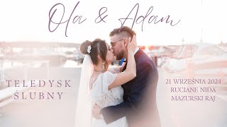 Teledysk ślubny -Ola i Adam 21.09.2024 - MDWDweddings -Mazurski Raj w Ruciane Nida