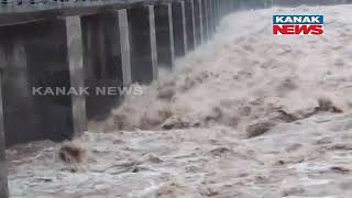 Vanthali Ozat Viar Dam Overflows Amid Heavy Rainfall In Gujarat's Junagarh