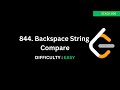 Backspace String Compare - LeetCode 844 - Tamil