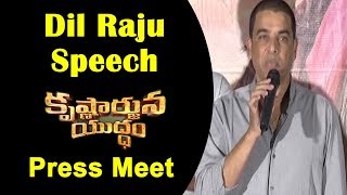Dil Raju Speech at Krishnarjuna Yuddham Movie Press Meet | Nani | Anupama | YOYO Cine Talkies