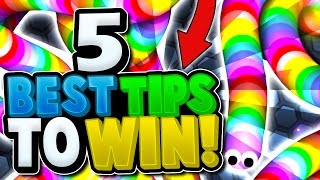 SLITHER.IO STRATEGIES, TIPS & TRICKS! (BEST Slither.io Strategies To WIN)