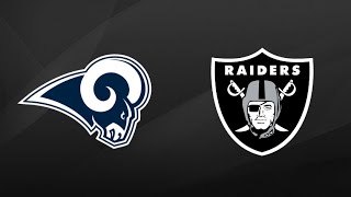 Rams vs Raiders NFL Preseason First Half Highlights | NFL Highlights