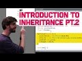 4.6: Introduction to Inheritance Part II - The Nature of Code