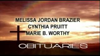 Obituaries for Oct. 13th brought to you by Radney Smith Funeral Home...