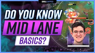 Do YOU Know the BASICS of Mid Lane? (SKILL TEST) - League of Legends