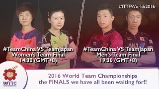 2016 World Champs - The Finals we have all been waiting for