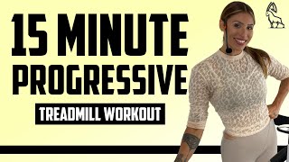 15 MINUTE PROGRESSIVE RUN | Treadmill Follow Along! #IBXRunning