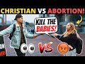 WOMAN FAILS TO DEFEND ABORTION AGAINST CHRISTIAN! (Must Watch…)