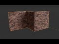 Procedural Brick with 1 Material