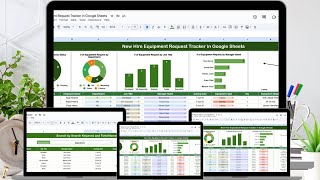 New Hire Equipment Request Tracker in Google Sheets