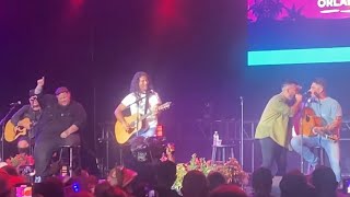 Dan + Shay - Tequila w/ Jelly Roll Vibing and Singing Along (Live in Orlando, FL 9-4-22)