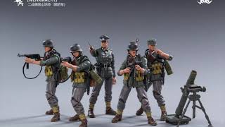 {玩具堂} 心水評測 Joy toy 暗源 1/18 二戰 德國 山地師 國防軍 Set/5 WWII Mountain Division Wehrmacht TOYSTV Review