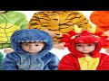 michley halloween baby rompers winter clothes flannel hooded bodysuits pajamas animals ove