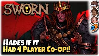 Hades if It Had 4 Player Co-op | Let's Try SWORN | ft. Wholesomeverse