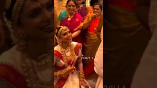 Sobhita Dhulipala Gets EMOTIONAL As Naga Chaitanya Ties Mangalsutra🥺 #shorts #wedding #weddingvideo