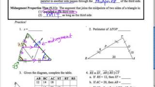 5 3 Midsegment