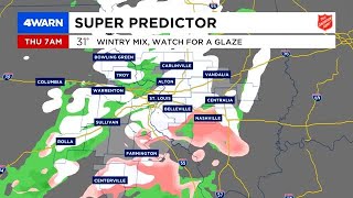 4Warn Alert: Watch for slick conditions through Thursday morning drive