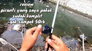 review piranti yang saya pakai,  sekalian mancing di spot yang bisa bikin orang jadi edan