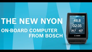 Bosch new on-board computer Nyon // Bosch neuer Bordcomputer Nyon