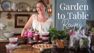 How I Used A HUGE Garden HARVEST (5 Delicious Recipes!)