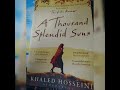 Best Khaled Hosseini novels| Book | Kite runner| A thousand splendid suns | Friendships